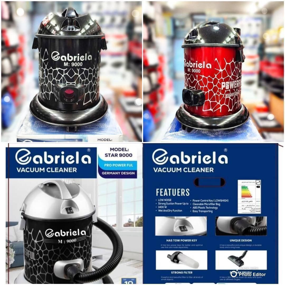 جاروبرقی سطلی گابریلا مدل9000